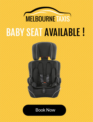 Taxi with baby seat melbourne